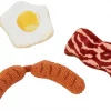 Frisco Plush Bacon, Egg, & Sausage Cat Toy with Catnip -Frisco Sales 2024 213906 MAIN. SY630 V1590069689