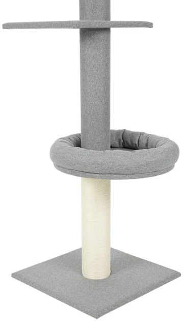 Frisco 88 to 106-in 3 Level Floor to Ceiling Heavy Duty Cat Tower 5 Frisco 88 to 106-in 3 Level Floor to Ceiling Heavy Duty Cat Tower - Image 3