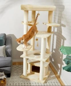 Frisco 65-in XXL Heavy Duty Cat Tree