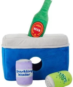 Frisco Summer Fun Hide & Seek Plush Cooler Puzzle Dog Toy