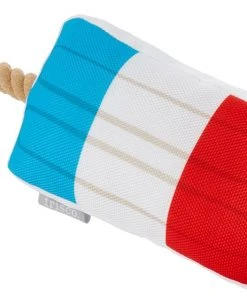 Frisco Summer Fun Plush & Rope Popsicle Dog Toy