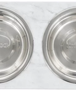 Frisco Marble Print Stainless Steel Double Elevated Dog Bowl 11 Frisco Marble Print Stainless Steel Double Elevated Dog Bowl -Frisco Sales 2024 216017 PT3. SY630 V1591020397