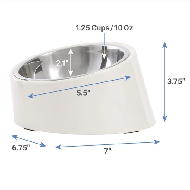 Frisco Slanted Stainless Steel Bowl 4 Frisco Slanted Stainless Steel Bowl - Image 2