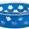 Frisco Cat Design Glass Bowl with Silicone Sleeve, 1.5 Cups -Frisco Sales 2024 216057 MAIN. SY630 V1591020769