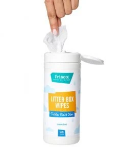 Frisco Litter Box Cleaning Wipes, 40 count -Frisco Sales 2024 222147 PT3. SY630 V1599641156
