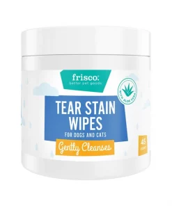 Frisco Tear Stain Eye Wipes for Puppies & Kittens, 45 count