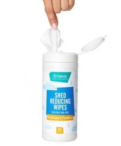 Frisco Shed Reducing Waterless Grooming Wipes for Dogs & Cats, 50 count -Frisco Sales 2024 222173 PT3. SY630 V1599641153