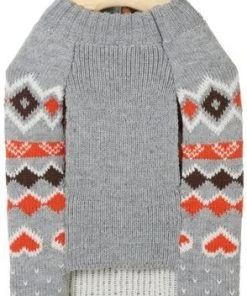 Frisco Fall Hearts with Pom Pom Dog & Cat Sweater -Frisco Sales 2024 223773 PT4. SY630 V1598661393