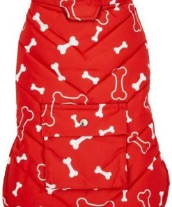 Frisco Patterned Bones Insulated Dog & Cat Coat -Frisco Sales 2024 223953 PT3. SY630 V1599669060