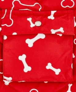 Frisco Patterned Bones Insulated Dog & Cat Coat -Frisco Sales 2024 223953 PT6. SY630 V1599669058