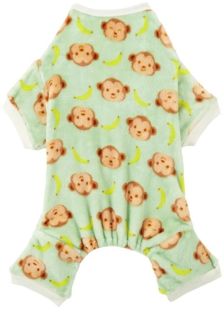 Frisco Monkeys Dog & Cat Cozy Fleece PJs 5 Frisco Monkeys Dog & Cat Cozy Fleece PJs - Image 3