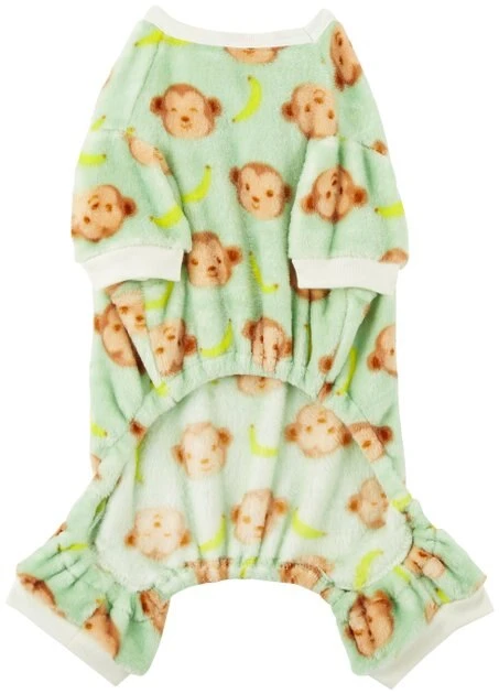 Frisco Monkeys Dog & Cat Cozy Fleece PJs 6 Frisco Monkeys Dog & Cat Cozy Fleece PJs - Image 4