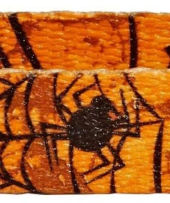 Frisco Orange Cobwebs Polyester Dog Collar -Frisco Sales 2024 226878 PT2. SY630 V1594334760