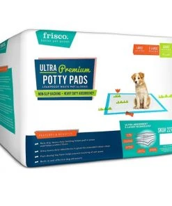 Frisco Giant Non-Skid Ultra Premium Dog Training & Potty Pads, 27.5 x 44-in