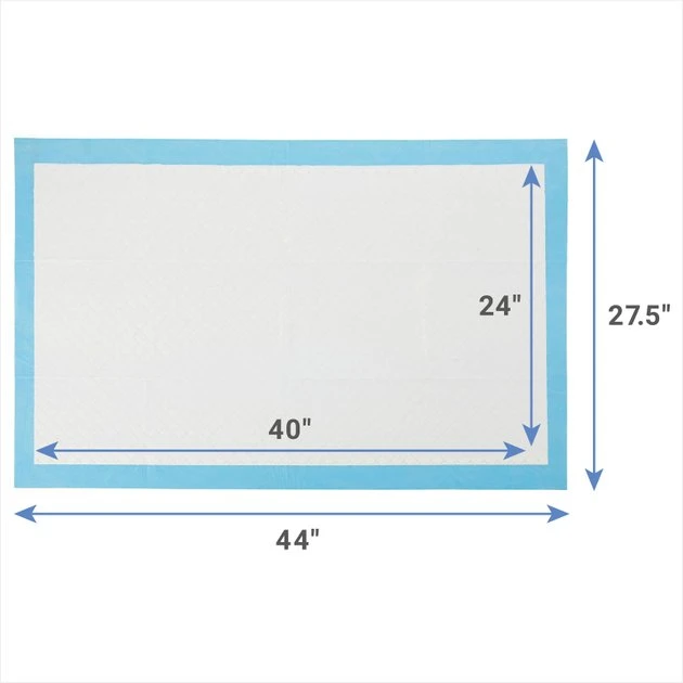Frisco Giant Non-Skid Ultra Premium Dog Training & Potty Pads, 27.5 x 44-in 6 Frisco Giant Non-Skid Ultra Premium Dog Training & Potty Pads, 27.5 x 44-in - Image 4