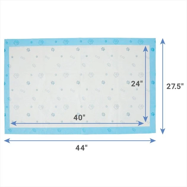 Frisco Giant Printed Dog Training & Potty Pads, 27.5 x 44-in, Unscented 6 Frisco Giant Printed Dog Training & Potty Pads, 27.5 x 44-in, Unscented - Image 4