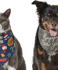 Frisco Holiday & New Years Dog & Cat Bandana, 2 pack -Frisco Sales 2024 228983 PT2. SY630 V1637656939