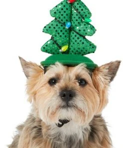 Frisco Christmas Tree LED Dog & Cat Headpiece