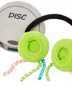 Frisco Retro CD Player Plush Cat Toy with Catnip