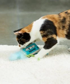 Frisco Retro Cassette Plush Kicker Cat Toy with Catnip -Frisco Sales 2024 230266 PT3. SY630 V1602639680