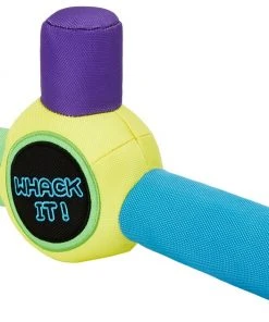 Frisco Retro Whack It! Ballistic Nylon Plush Squeaky Dog Toy