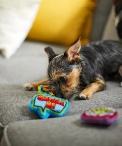 Frisco Retro Plush Squeaky Comic Book Bubble Dog Toy, 3 count -Frisco Sales 2024 230353 PT3. SY630 V1600973826