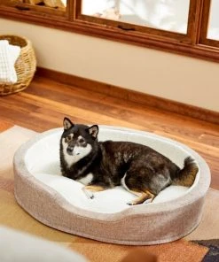 Frisco Bolster Cat & Dog Bed