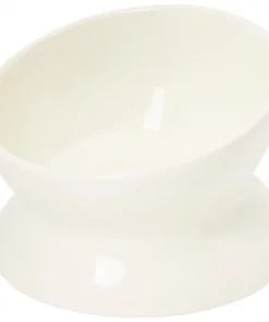 Frisco Double-Sided Ceramic Elevated Cat Bowl, 1.25 cups