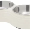 Frisco Stainless Steel Double Dog Bowls with Melamine Stand 2 Frisco Stainless Steel Double Dog Bowls with Melamine Stand -Frisco Sales 2024 232091 MAIN. SY630 V1605054117