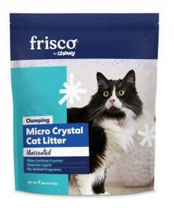 Frisco Micro Crystal Unscented Clumping Crystal Cat Litter