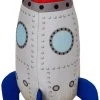 Frisco Ballistic Nylon Plush Squeaky Rocket Ship Dog Toy -Frisco Sales 2024 233581 MAIN. SY630 V1599760005
