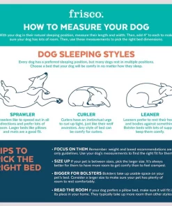 Frisco Plush Pouf Pillow Cat & Dog Bed -Frisco Sales 2024 235025 PT3. SY630 V1633987336