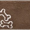 Frisco Microfiber Chenille Bones Mat