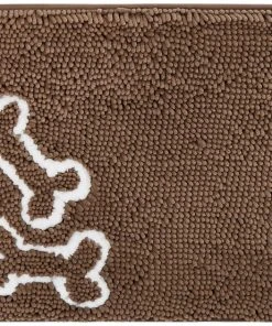 Frisco Microfiber Chenille Bones Mat