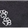 Frisco Microfiber Chenille Paw Print Dog & Cat Mat, Dark Gray -Frisco Sales 2024 235893 MAIN. SY630 V1603305686
