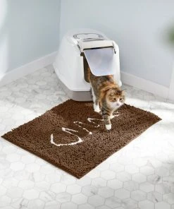 Frisco Microfiber Chenille Fish Bone Litter Mat -Frisco Sales 2024 236241 PT4. SY630 V1606833769