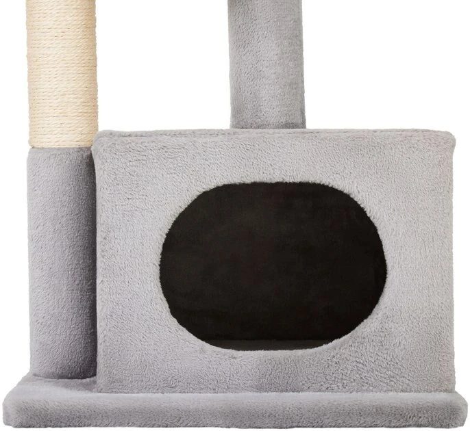 Frisco 24.8-in Faux Fur Cat Tree & Condo 6 Frisco 24.8-in Faux Fur Cat Tree & Condo - Image 4