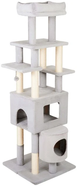 Frisco 71-in Faux Fur Cat Tree & Condo 5 Frisco 71-in Faux Fur Cat Tree & Condo - Image 3
