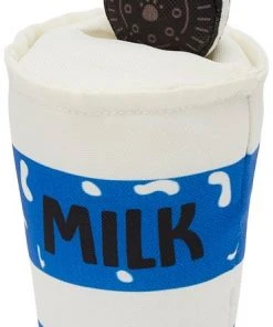 Frisco Zoomies & Chill 2-in-1 Milk & Cookie Plush Squeaky Dog Toy