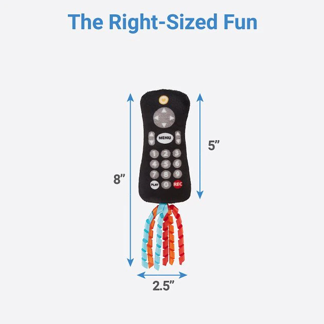 Frisco Zoomies & Chill Remote Plush Kicker Cat Toy with Catnip 4 Frisco Zoomies & Chill Remote Plush Kicker Cat Toy with Catnip - Image 2