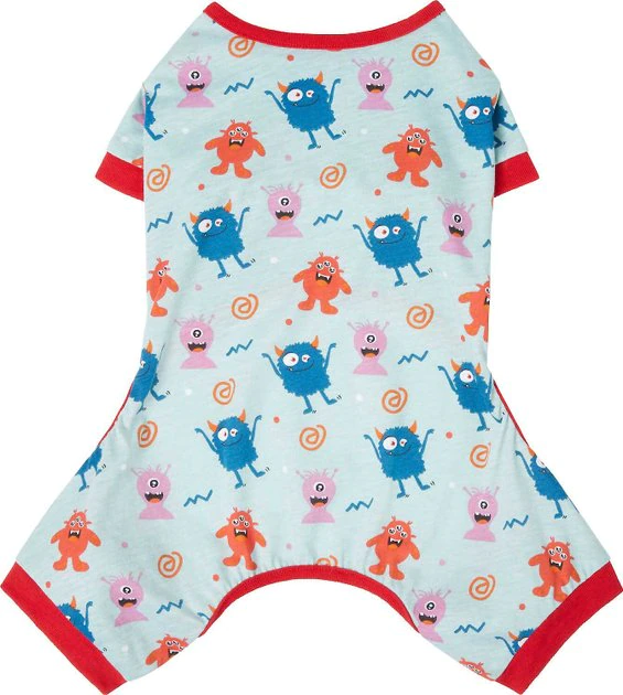 Frisco Little Monsters Dog & Cat Jersey PJs 3 Frisco Little Monsters Dog & Cat Jersey PJs