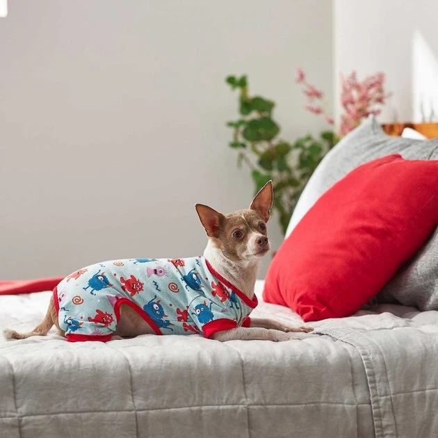 Frisco Little Monsters Dog & Cat Jersey PJs 7 Frisco Little Monsters Dog & Cat Jersey PJs - Image 5