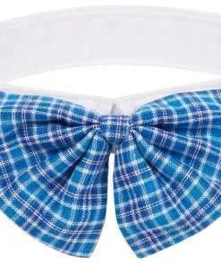 Frisco Plaid Dog & Cat Bow Tie, Blue -Frisco Sales 2024 248727 PT3. SY630 V1614363994
