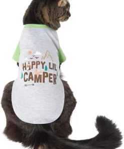 Frisco Happy Lil' Camper Dog & Cat T-Shirt -Frisco Sales 2024 248789 PT2. SY630 V1644959832