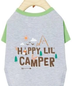 Frisco Happy Lil' Camper Dog & Cat T-Shirt -Frisco Sales 2024 248789 PT3. SY630 V1613669241
