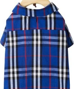 Frisco Plaid Dog & Cat Button Up Shirt, Navy Plaid -Frisco Sales 2024 249176 PT3. SY630 V1624594355