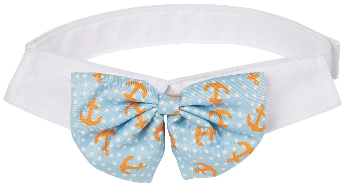 Frisco Nautical Anchor Dog & Cat Bow Tie 5 Frisco Nautical Anchor Dog & Cat Bow Tie - Image 3