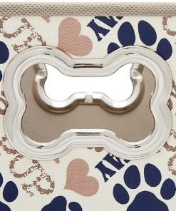 Frisco Rectangle Collapsible Pet Toy Storage Bin, Tan Novelty Paws -Frisco Sales 2024 250581 PT4. SY630 V1613773895