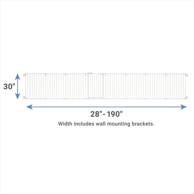 Frisco Steel 8-Panel Configurable Dog Gate & Playpen 4 Frisco Steel 8-Panel Configurable Dog Gate & Playpen - Image 2