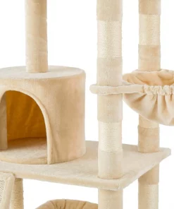 Frisco 62-in Faux Fur Cat Tree & Condo -Frisco Sales 2024 252566 PT4. SY630 V1617138427